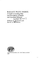 Cover of Ballet Plot Index a Guide