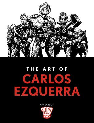 Book cover for The Art of Carlos Ezquerra