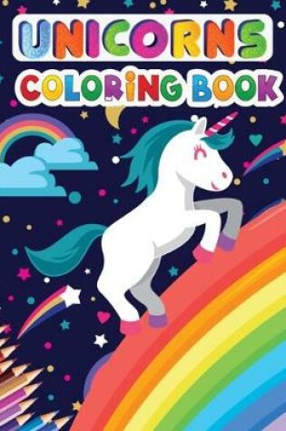 Cover of Unicorns Coloring Book