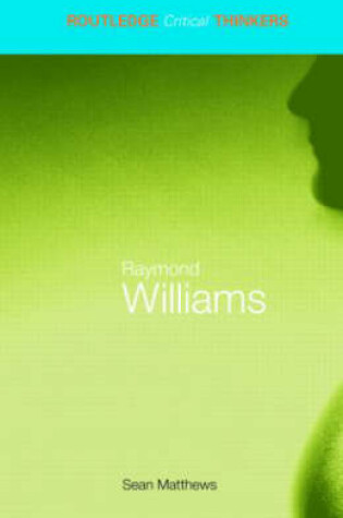 Cover of Raymond Williams