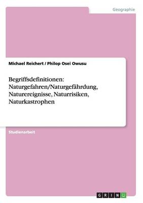 Book cover for Begriffsdefinitionen