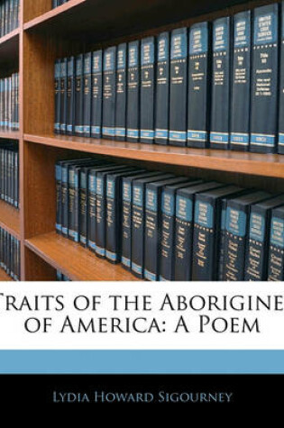 Cover of Traits of the Aborigines of America