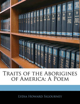 Book cover for Traits of the Aborigines of America