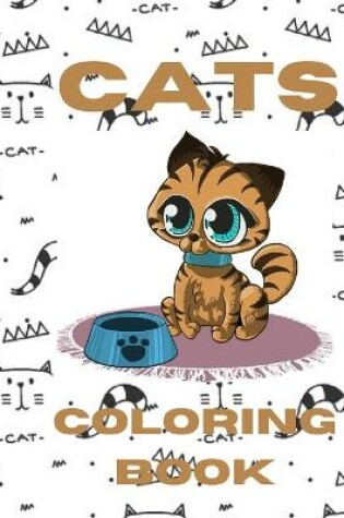 Cover of cats coloring book