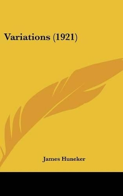 Book cover for Variations (1921)