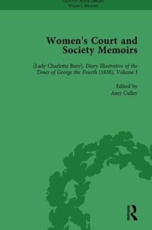 Cover of Women's Court and Society Memoirs, Part I Vol 1