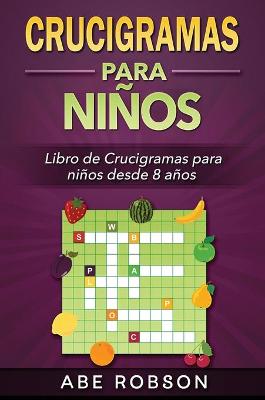 Book cover for Crucigramas para niños