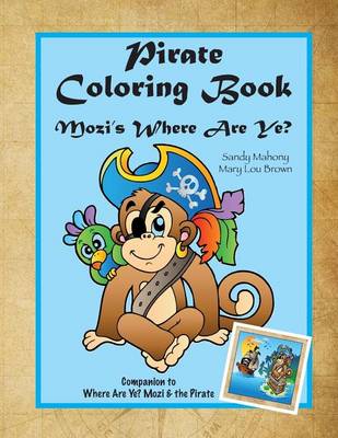 Book cover for Pirate Coloring Book