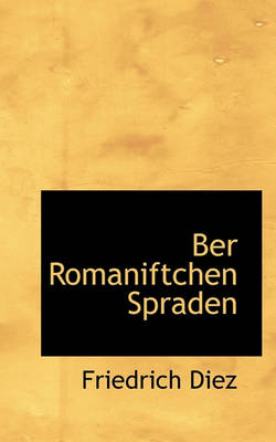 Book cover for Uber Romaniftchen Spraden