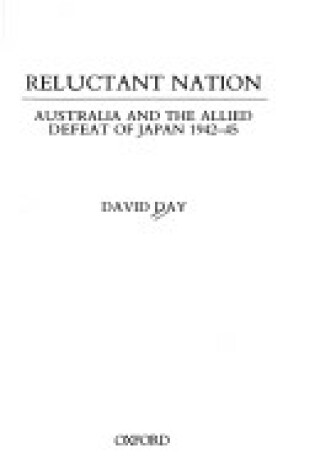 Cover of Reluctant Nation