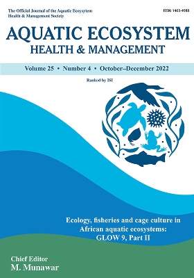 Book cover for Aquatic Ecosystem Health & Management 25, no. 4