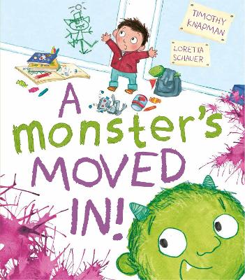 Book cover for A Monster's Moved In!