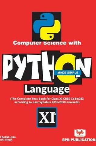 Cover of Computer Science With Python Language Made Simple