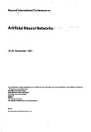 Book cover for International Conference on Artificial Neural Networks, 18-20 November 1991