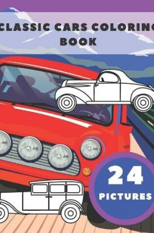 Cover of Classic Cars Coloring Book