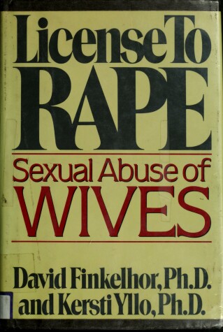 Book cover for Licence to Rape