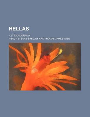 Book cover for Hellas; A Lyrical Drama