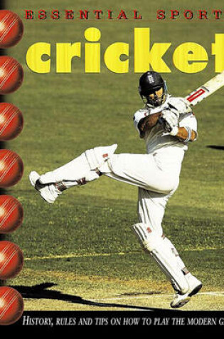 Cover of Essential Sports: Cricket