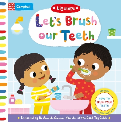Book cover for Let's Brush our Teeth