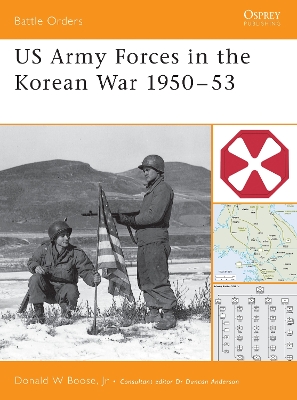 Cover of US Army Forces in the Korean War 1950-53