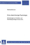 Book cover for Eine Unbarmherzige Psychologie