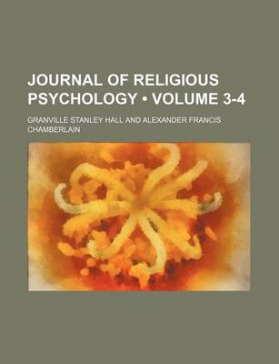 Book cover for Journal of Religious Psychology (Volume 3-4)