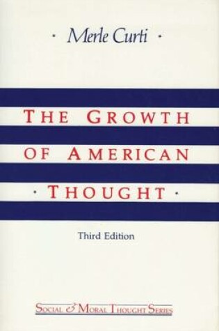 Cover of Growth of American Thought