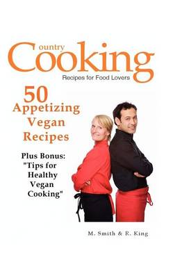 Book cover for 50 Appetizing Vegan Recipes
