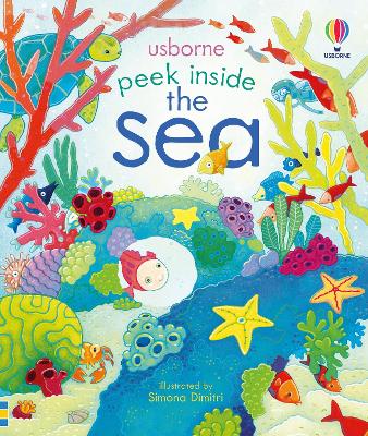 Book cover for Peek Inside the Sea