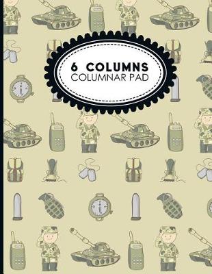 Book cover for 6 Columns Columnar Pad