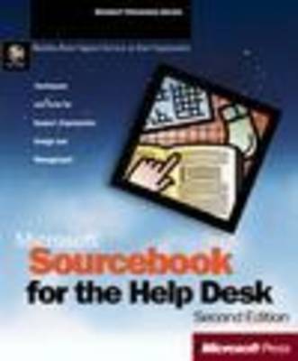 Book cover for Microsoft Sourcebook for the Help Desk