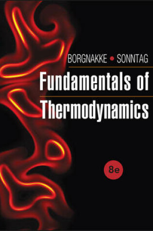 Cover of Fundamentals of Thermodynamics 8E