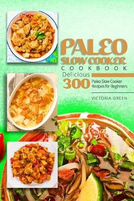 Book cover for Paleo Slow Cooker Cookbook - Delicious 300 Paleo Slow Cooker Recipes for Beginners