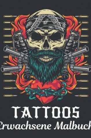 Cover of Tattoos Erwachsene Malbuch