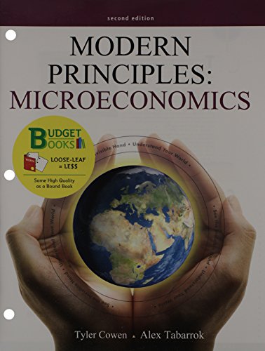 Book cover for Loose-Leaf Version for Modern Principles of Microeconomics