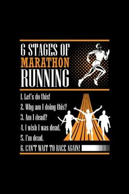 Book cover for Marathon Running Notebook