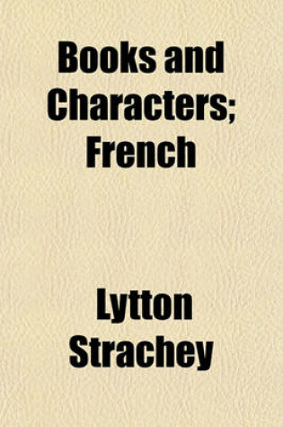 Cover of Books and Characters; French