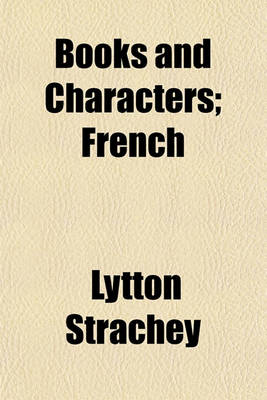 Book cover for Books and Characters; French