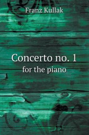 Cover of Concerto no. 1 for the piano