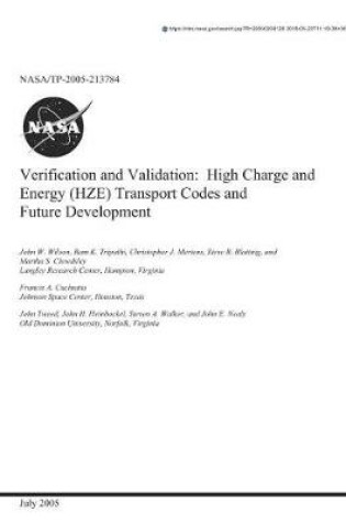 Cover of Verification and Validation