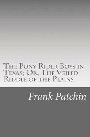 Cover of The Pony Rider Boys in Texas; Or, The Veiled Riddle of the Plains