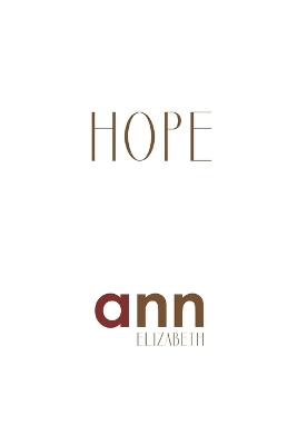Book cover for Hope - Ann Elizabeth