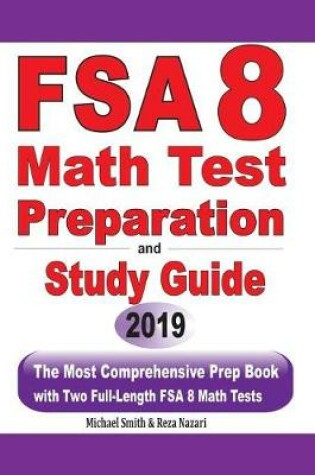 Cover of FSA 8 Math Test Preparation and Study Guide