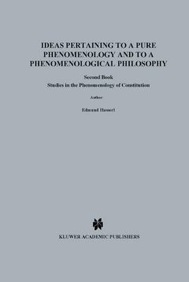 Cover of Ideas Pertaining to a Pure Phenomenology and to a Phenomenological Philosophy