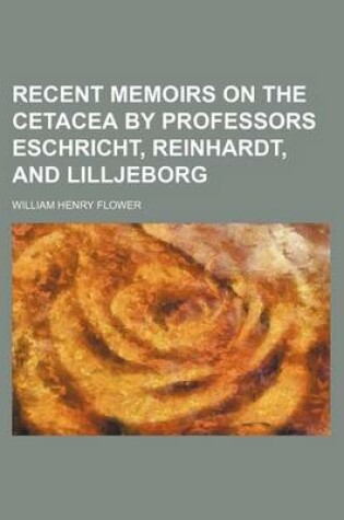 Cover of Recent Memoirs on the Cetacea by Professors Eschricht, Reinhardt, and Lilljeborg