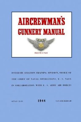 Cover of Aircrewman's Gunnery Manual 1944