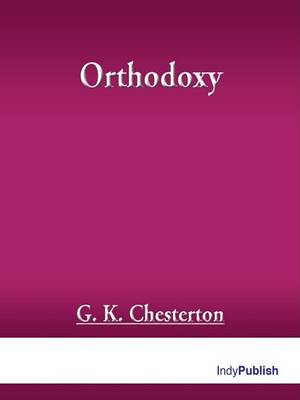 Book cover for Orthodoxy