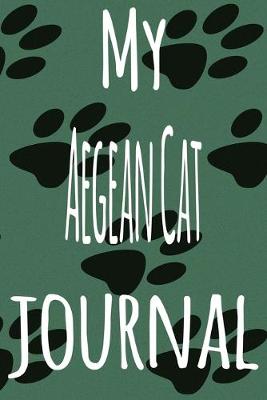 Book cover for My Aegean Cat Journal