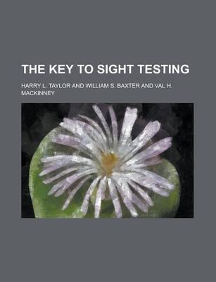 Book cover for The Key to Sight Testing