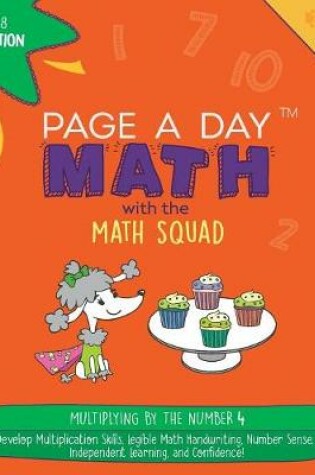 Cover of Page a Day Math Multiplication Book 4